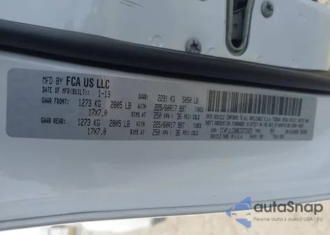 2019 Jeep Cherokee Latitude Fwd from USA, damaged, VIN 1C4PJLCB8KD373325